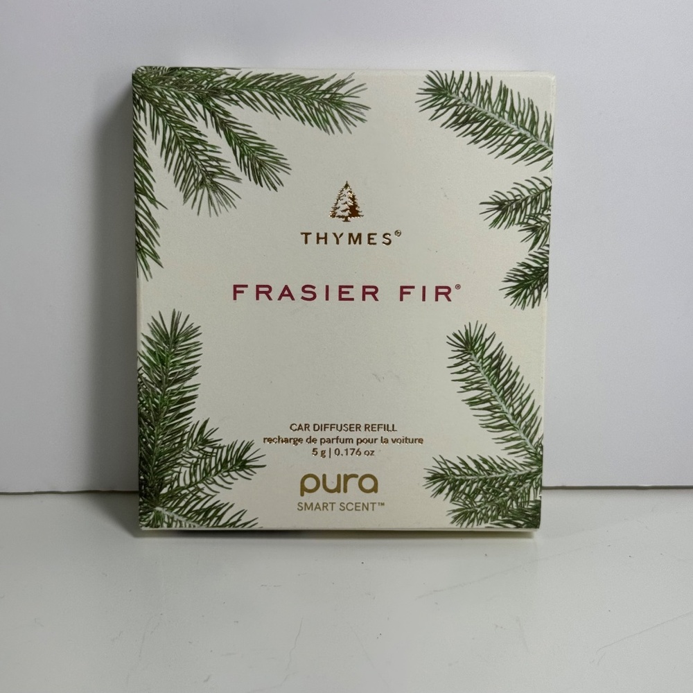 Pura Car Diffuser Refill – Frasier Fir by Thymes | Holiday Favorite | New - Picture 5 of 7